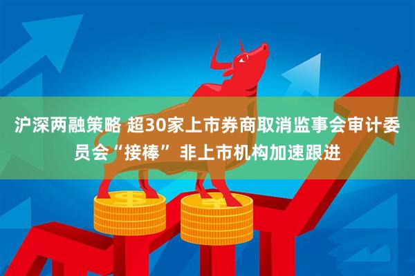 沪深两融策略 超30家上市券商取消监事会审计委员会“接棒” 非上市机构加速跟进